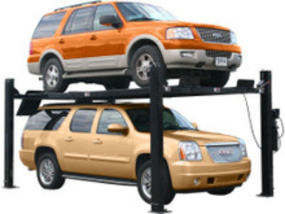 4 Post Car Lift, Parking Lift, Storage Lift 9000lb-Victoria