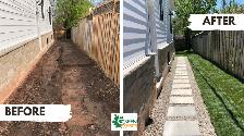 UNEVEN WET YARD? WATER NOT DRAINING? LANDSCAPING GRADING & SOD - Photo 4