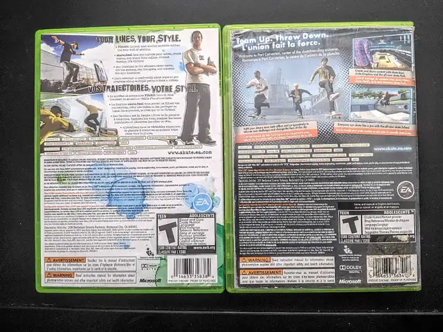 Skate 1 3 CIB Xbox 360 - Photo 3