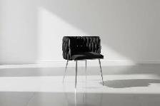 Brand New MMW Dining Chair Silver Metal Legs Selling at $99 - Photo 3