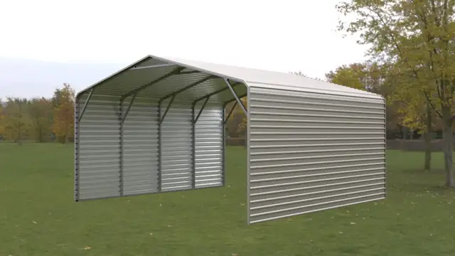 Brand New 20×20 Metal Carport Shed for Sale - Photo 3