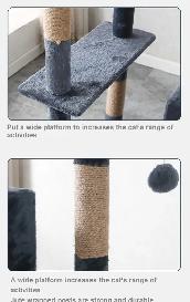 Brand New MMW Cat Tree Multi-Level with Two Condos Special $89 - Photo 7