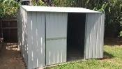 8'x11' Galvanized Metal Shed – Heavy Duty & Durable - Photo 2