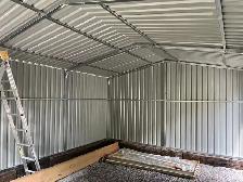 14'x19' Steel Car Shed Garage – Perfect for Vehicles & Storage - Photo 5
