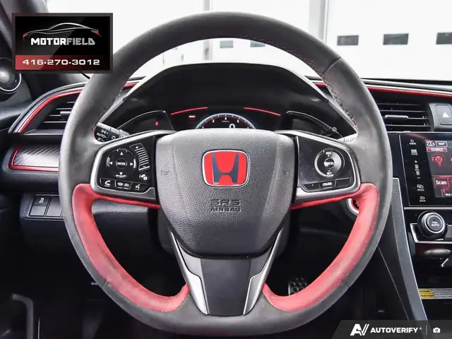 2018 Honda Civic Type R Manual Black/Red, 306HP, Loaded - Photo 10