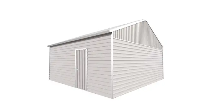 21'x19' Metal Garage Shed – Perfect for Cars & Storage - Photo 2