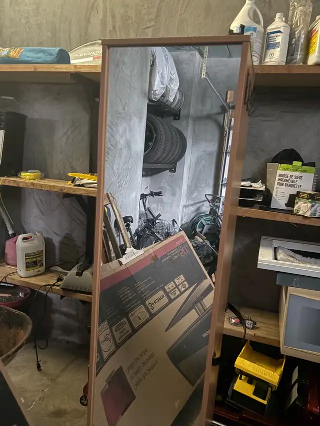 Tall dresser/portable closet with mirror - Photo 2