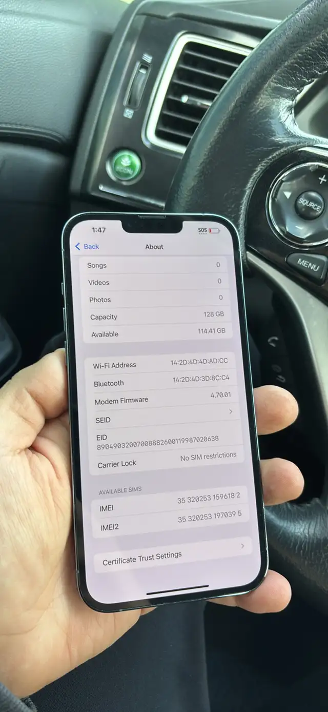 iPhone 13 Pro Max 128gb - back cracked - Photo 2