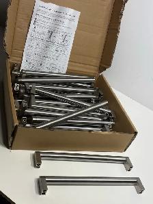 30-Pack Modern Stainless Steel Cabinet Handles