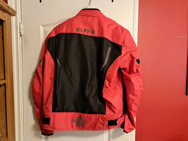 Alpha XL MOTORCYCLE JACKET FOR MEN - ARMORED - Photo 2