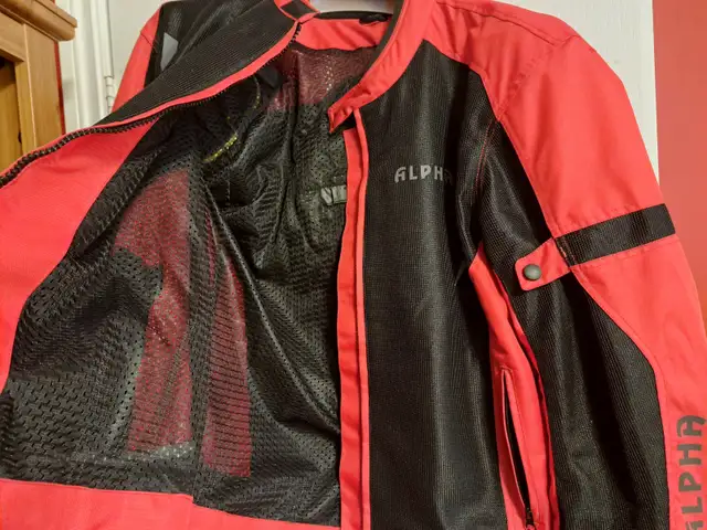 Alpha XL MOTORCYCLE JACKET FOR MEN - ARMORED - Photo 3