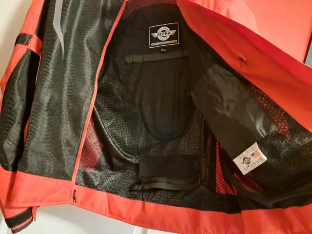Alpha XL MOTORCYCLE JACKET FOR MEN - ARMORED - Photo 4