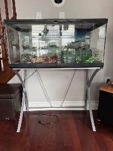 Reptile Tank with Glass Top Stand - Photo 8