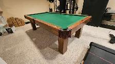 Used 8' Canada Billiard pool table ALEX BILLIARD 416-716-6707 - Photo 2