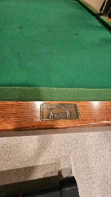 Used 8' Canada Billiard pool table ALEX BILLIARD 416-716-6707 - Photo 3