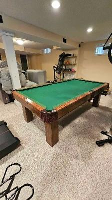 Used 8' Canada Billiard pool table ALEX BILLIARD 416-716-6707 - Photo 4