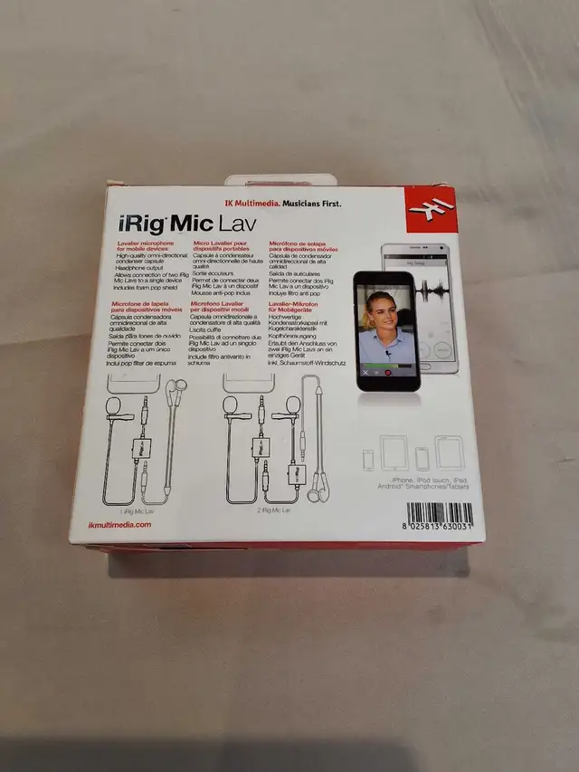 iRig Mic Lav Micro Lavalier microphone - Photo 2