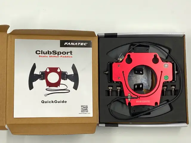 Fanatec ClubSport Static Shifter Paddles - New in Box - Photo 3