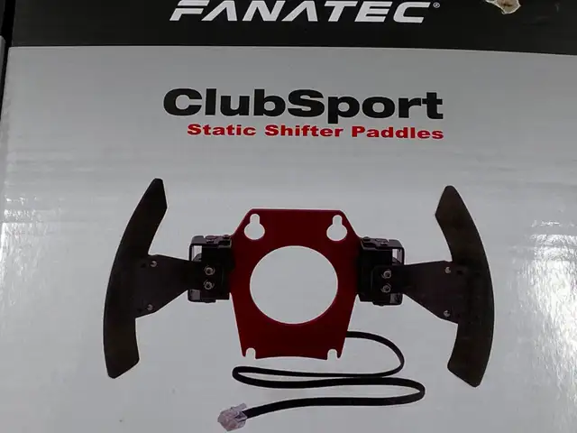 Fanatec ClubSport Static Shifter Paddles - New in Box - Photo 10