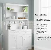 Brand New Kitchen Pantry with Hutch Special Selling at $199