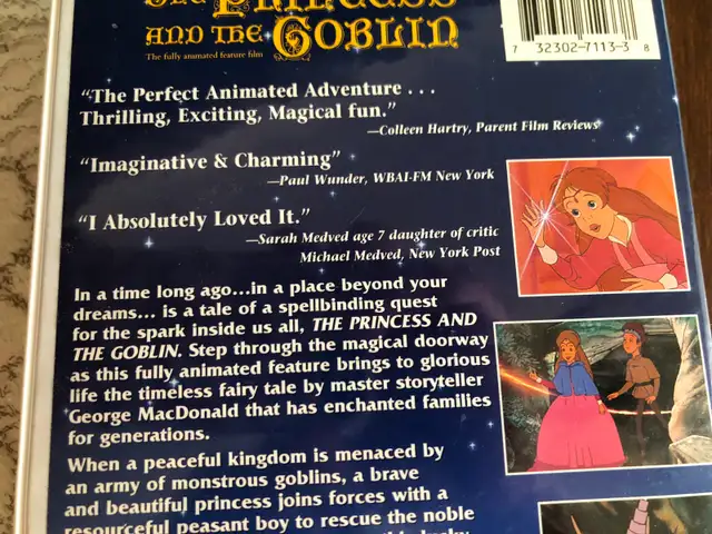 The Princess and the Goblin – VHS Kids Animated Cartoon Movie - Photo 2