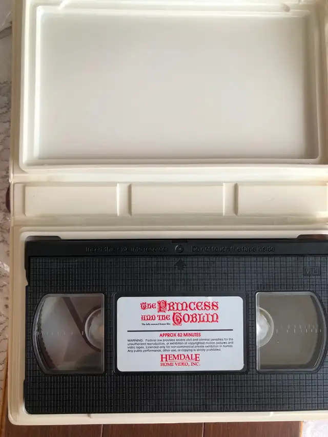 The Princess and the Goblin – VHS Kids Animated Cartoon Movie - Photo 4