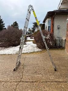 Mastercraft Aluminum Articulating Ladder