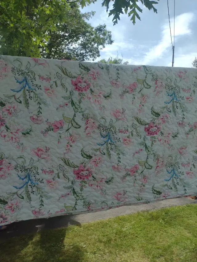 86 x 83 quilt with Roses - Photo 6