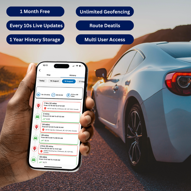 OBD2 GPS Tracker for Car – 1 Month Free, 10s Live Updates - Photo 7