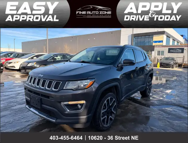2018 Jeep Compass Limited 4x4 : No Reported Accidents, Low Milea