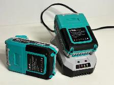 Litheli 20V Battery & Charger Kit w/ 2 Batteries
