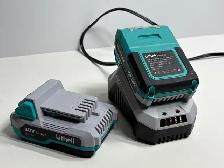 Litheli 20V Battery & Charger Kit w/ 2 Batteries - Photo 4