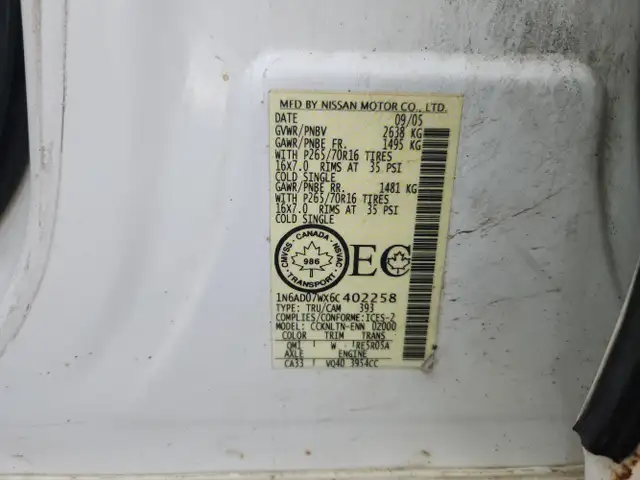 2006 Nissan Frontier - Photo 33