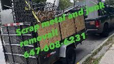 free scrap metal pick up! 647-608-6231