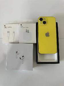 iPhone 14 128gb Yellow Accessories Pkg/Delivery