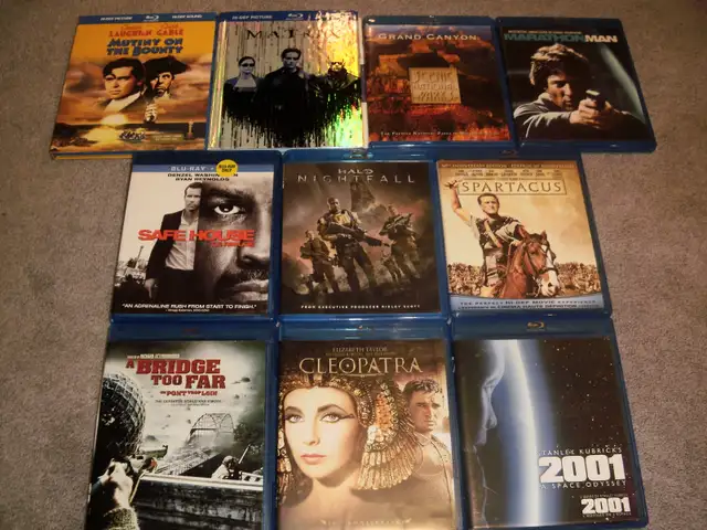 BLU-RAY BONANZA, $40.