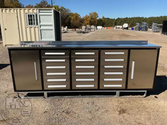10FT-18D Stainless Workbench Cabinet – Heavy Duty & Durable - Photo 3