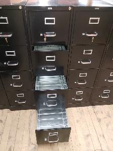 PRE-OWNED 4 DRAWER VERTICAL CABINETS