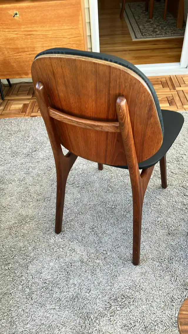 Mid century modern. TEAK TECK. Chaises Arne Hovmand Olsen chairs - Photo 6