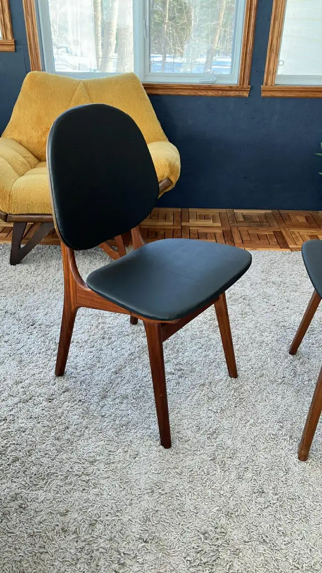 Mid century modern. TEAK TECK. Chaises Arne Hovmand Olsen chairs - Photo 8
