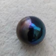 2 Vintage 1960's Large IRIDESCENT MARBLES ($5 lot price) - Photo 2