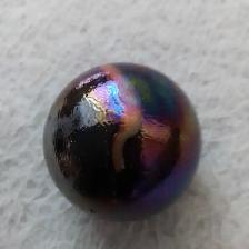 2 Vintage 1960's Large IRIDESCENT MARBLES ($5 lot price) - Photo 3
