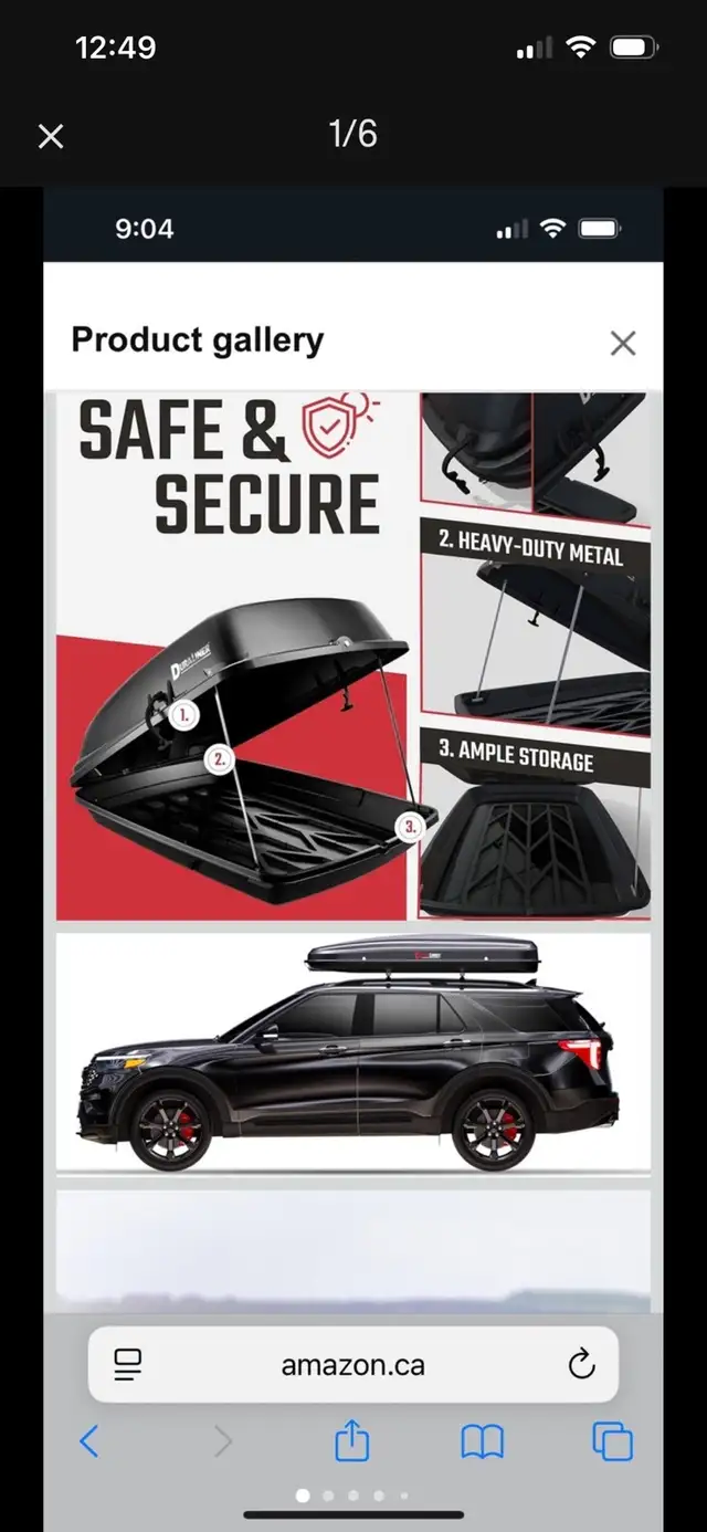 Roof Storage Duraliner - NEW