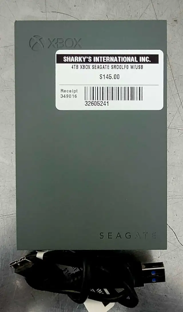 4TB Seagate XBox External Hard Drive SRD0LF0 (32605241)