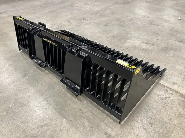 Durable 84' Rock Bucket – Fits Skid Steer, Excellent Condition - Photo 3