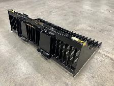 Durable 84' Rock Bucket – Fits Skid Steer, Excellent Condition - Photo 3