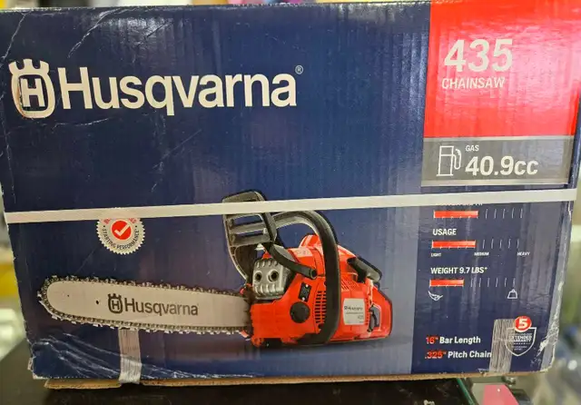HUSQVARNA 435 CHAINSAW NEW