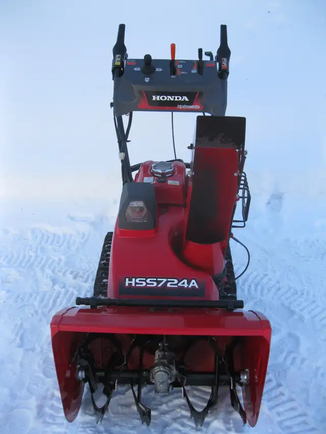 Souffleuse HONDA HSS724CT Snowblower Souffleur chenilles - Photo 5