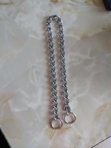 Stainless steel 24 in dog collar for training