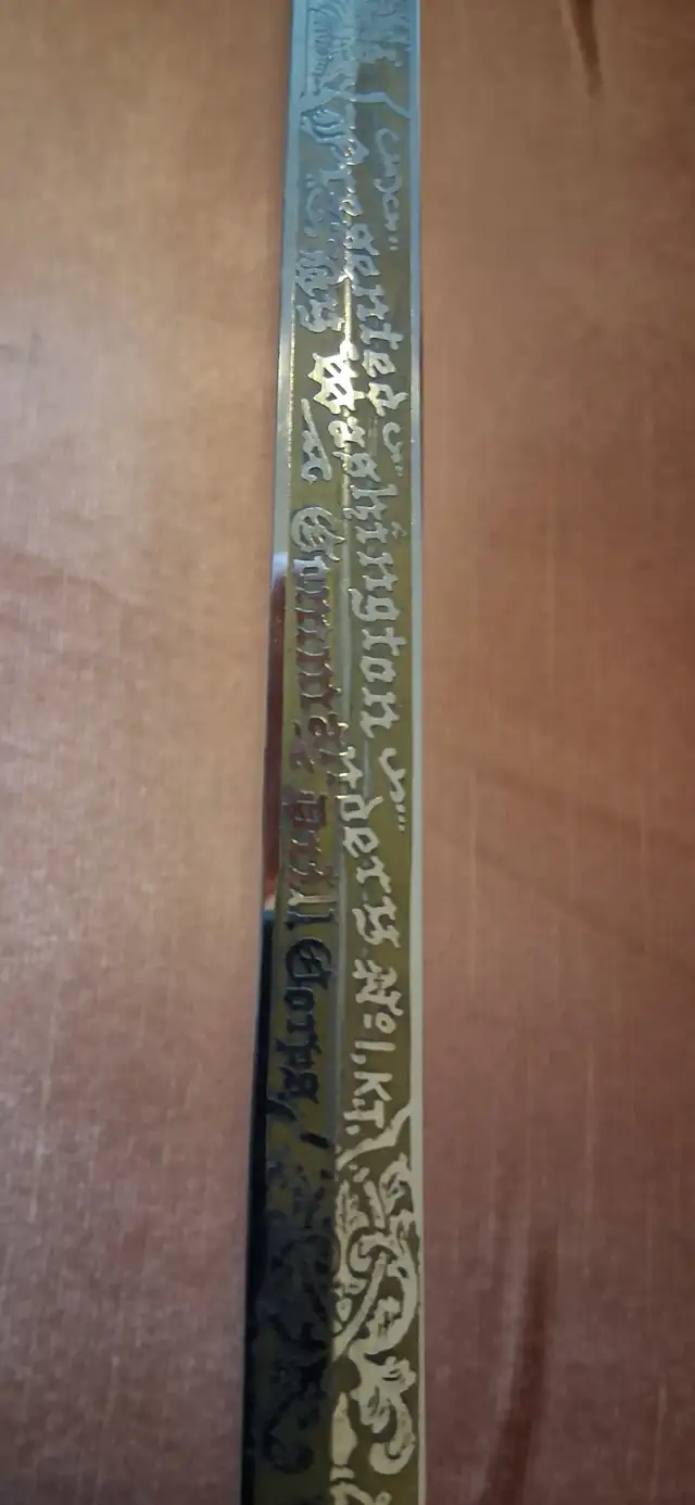 Authentic knights templar sword. - Photo 6